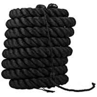 Turefans 38mm 12M - 15M- Cuerda de Batalla，Cuerda de Entrenamiento- Cuerda de Entrenamiento físico- Cuerda de…